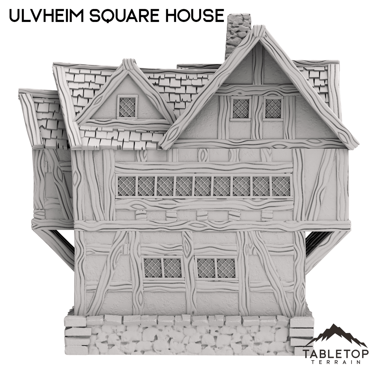 Tabletop Terrain Building Ulvheim Square House - Fantasy Building 2