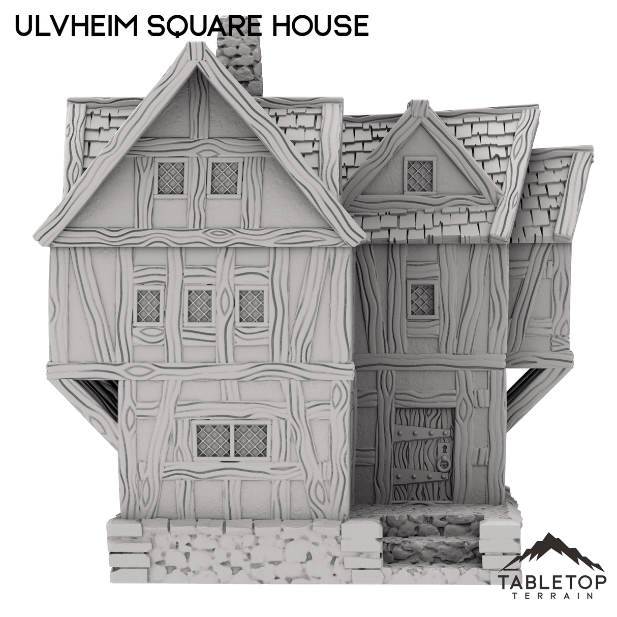 Tabletop Terrain Building Ulvheim Square House - Fantasy Building 2