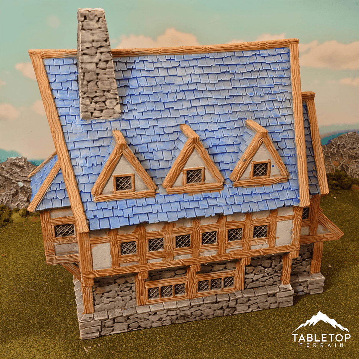 Tabletop Terrain Building Ulvheim Tall House - Fantasy Building