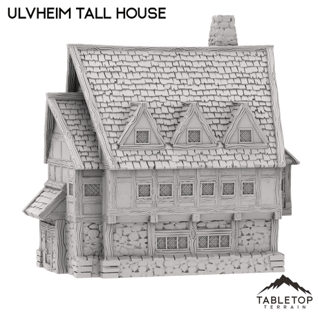 Tabletop Terrain Building Ulvheim Tall House - Fantasy Building