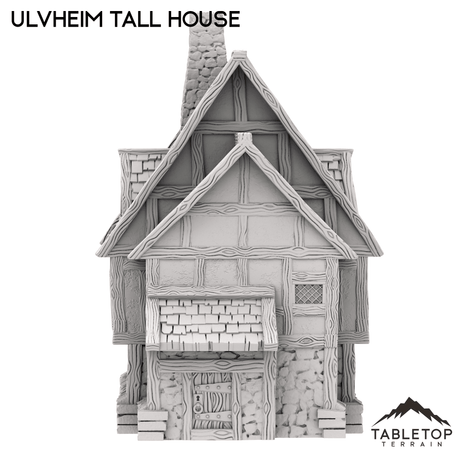 Tabletop Terrain Building Ulvheim Tall House - Fantasy Building