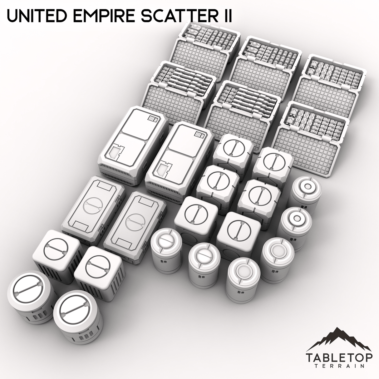 Tabletop Terrain Building United Empire Scatter II