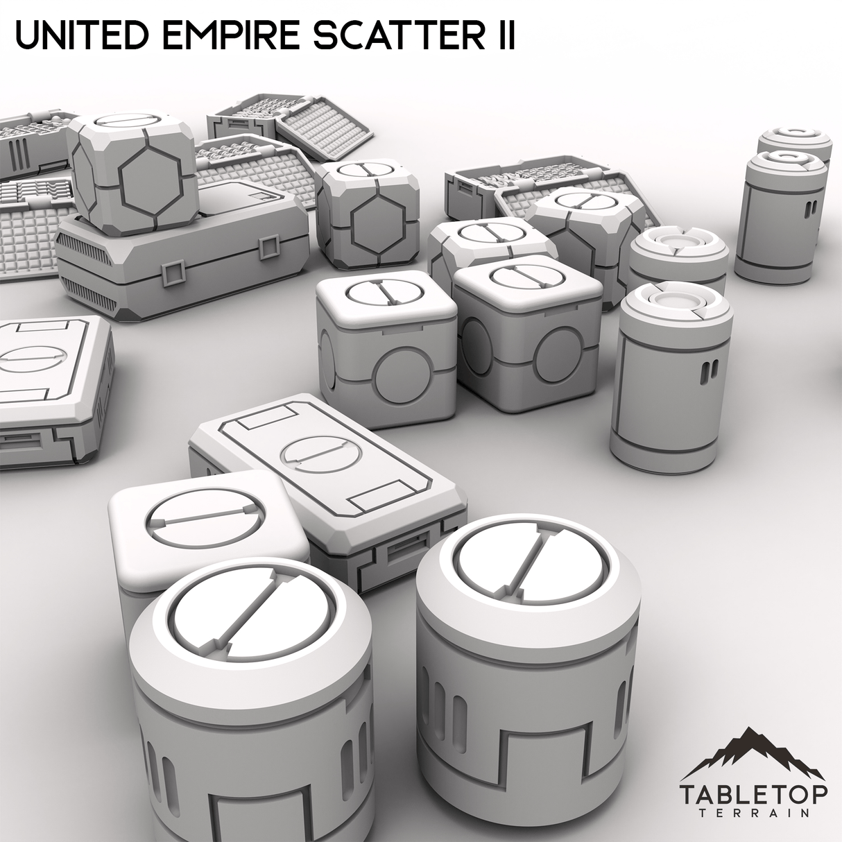 Tabletop Terrain Building United Empire Scatter II
