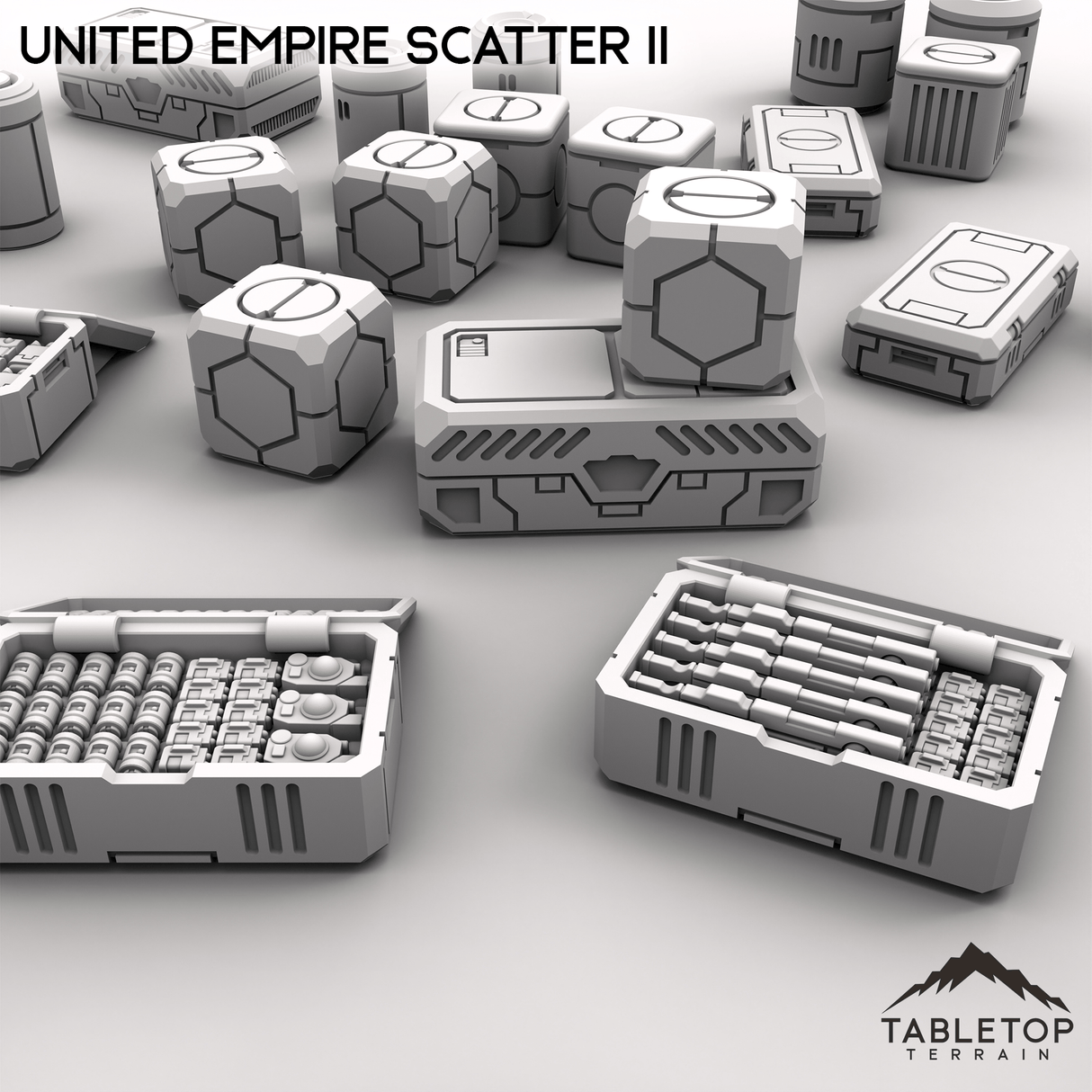 Tabletop Terrain Building United Empire Scatter II