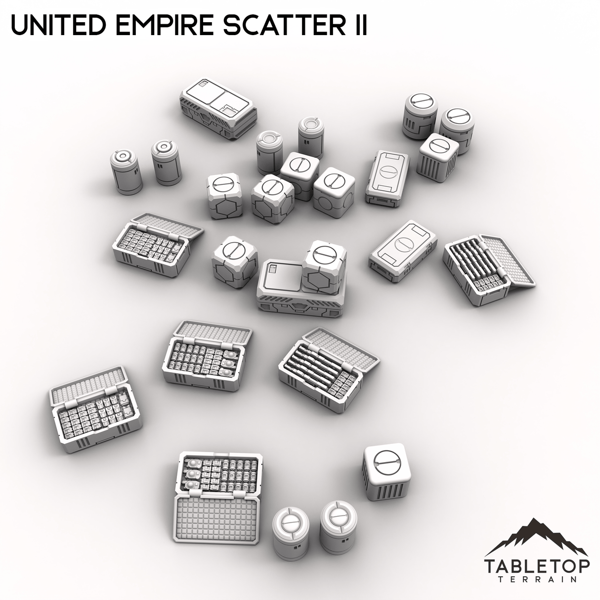 Tabletop Terrain Building United Empire Scatter II