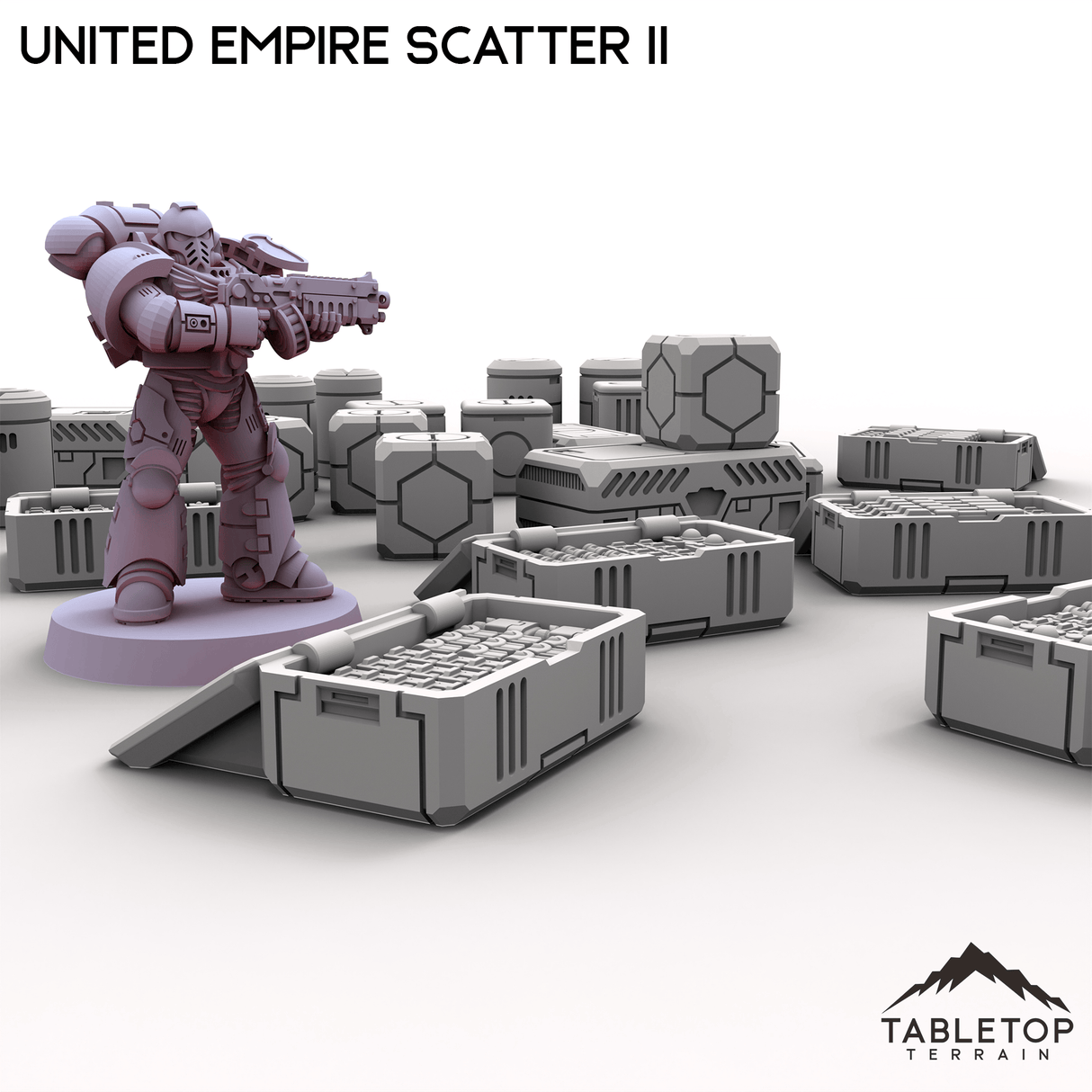 Tabletop Terrain Building United Empire Scatter II