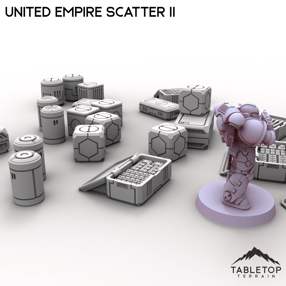 Tabletop Terrain Building United Empire Scatter II