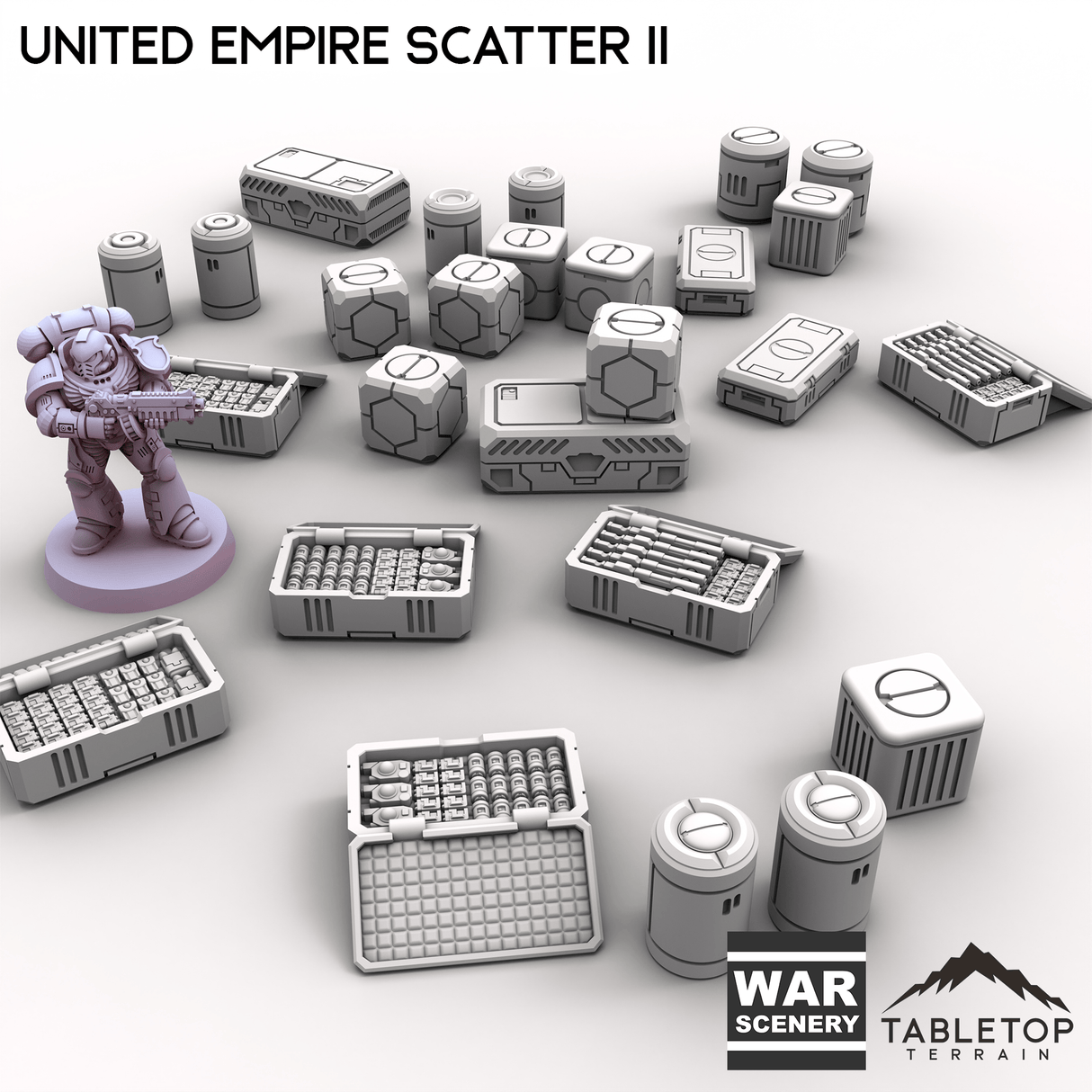 Tabletop Terrain Building United Empire Scatter II