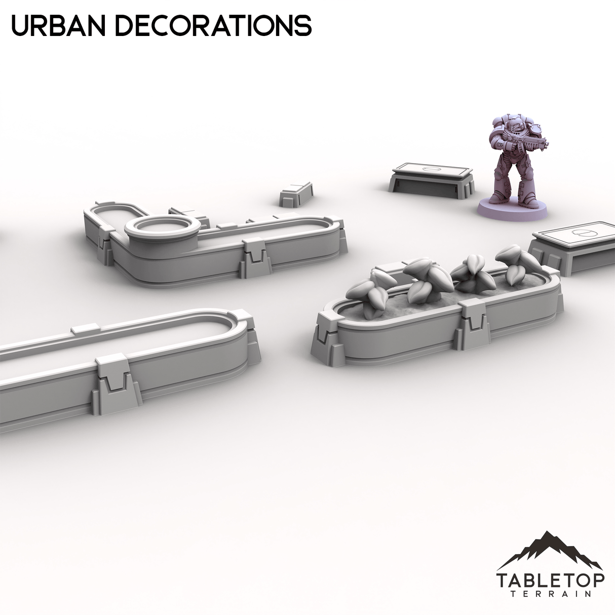Tabletop Terrain Building Urban Decorations