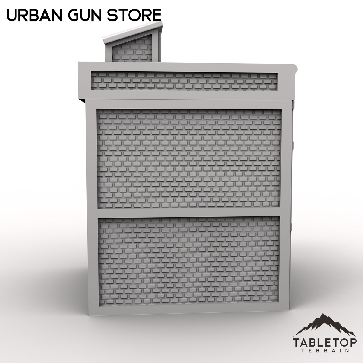 Tabletop Terrain Building Urban Gun Store