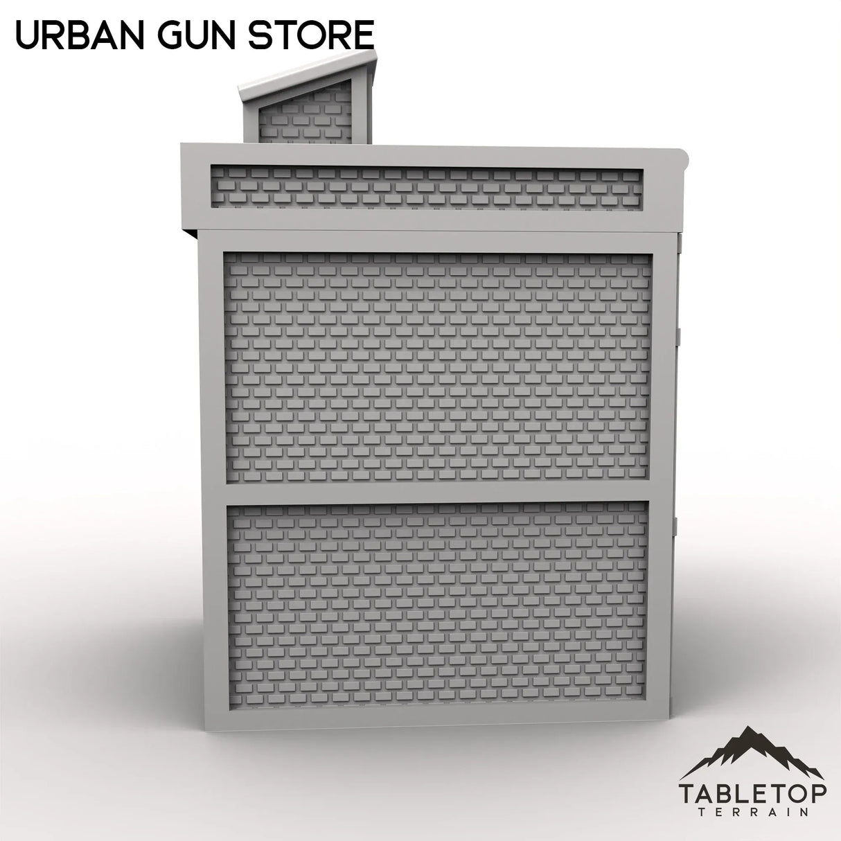 Tabletop Terrain Building Urban Gun Store