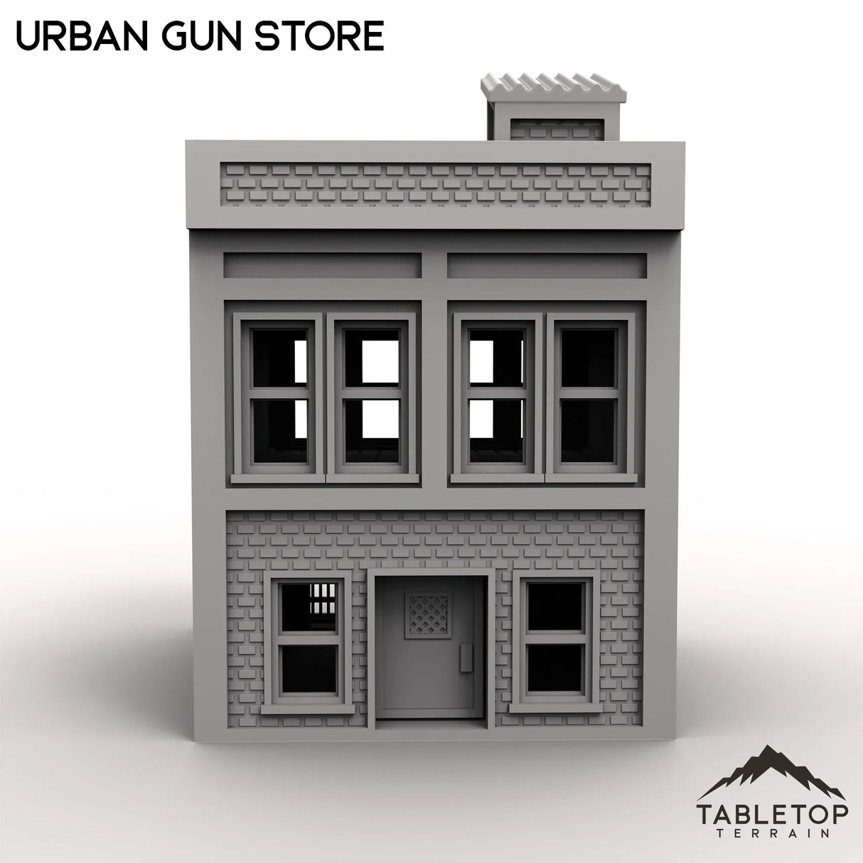 Tabletop Terrain Building Urban Gun Store