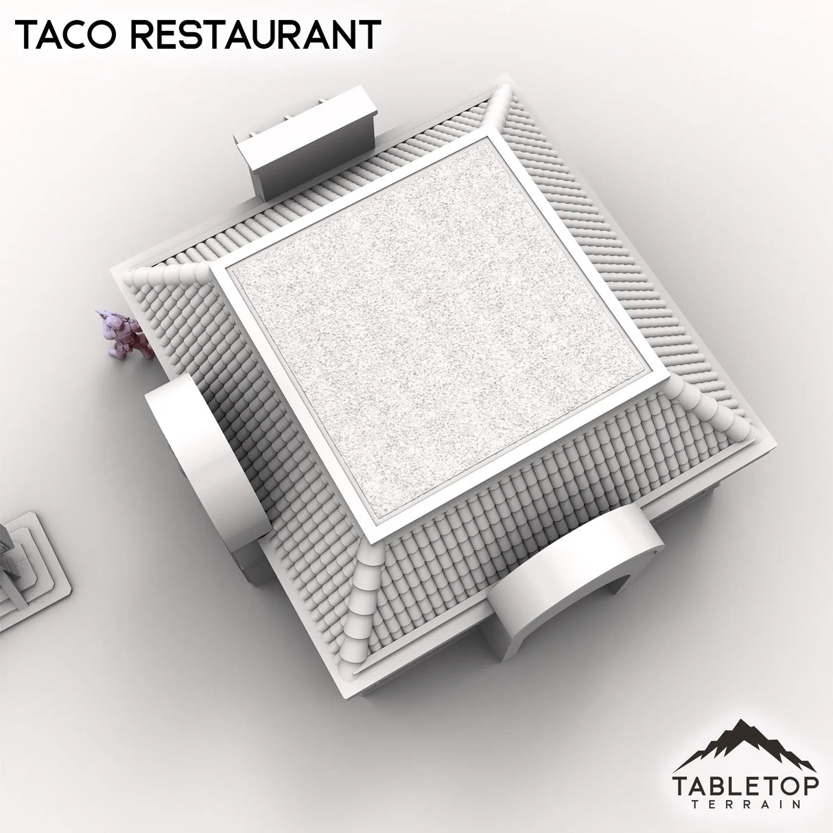 Tabletop Terrain Building Urban Taco Restaurant