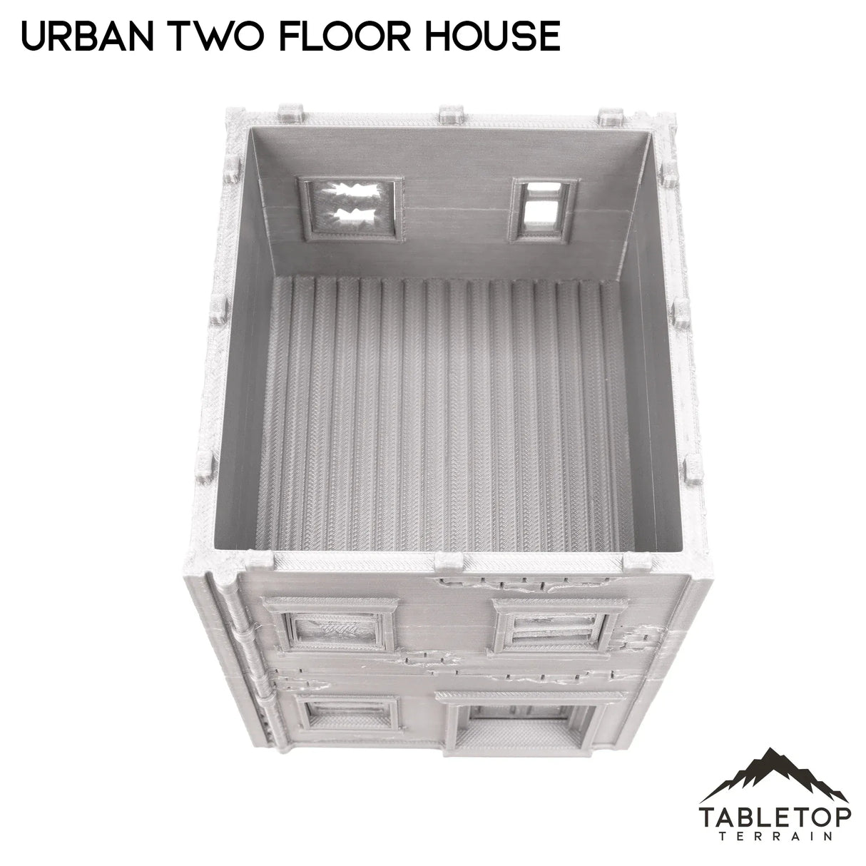 Tabletop Terrain Building Urban Two Floor Building - Marvel Crisis Protocol Building