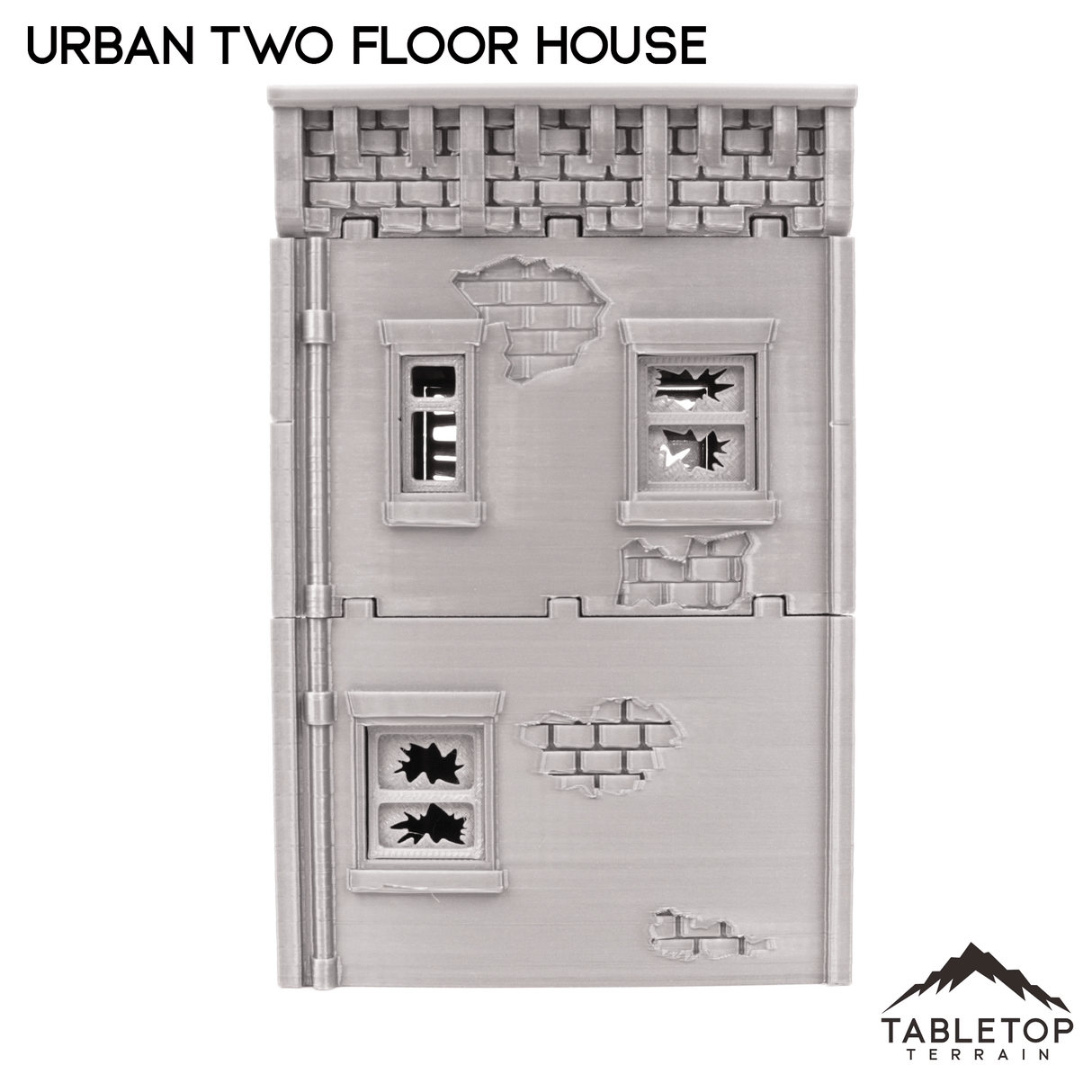 Tabletop Terrain Building Urban Two Floor Building - Marvel Crisis Protocol Building