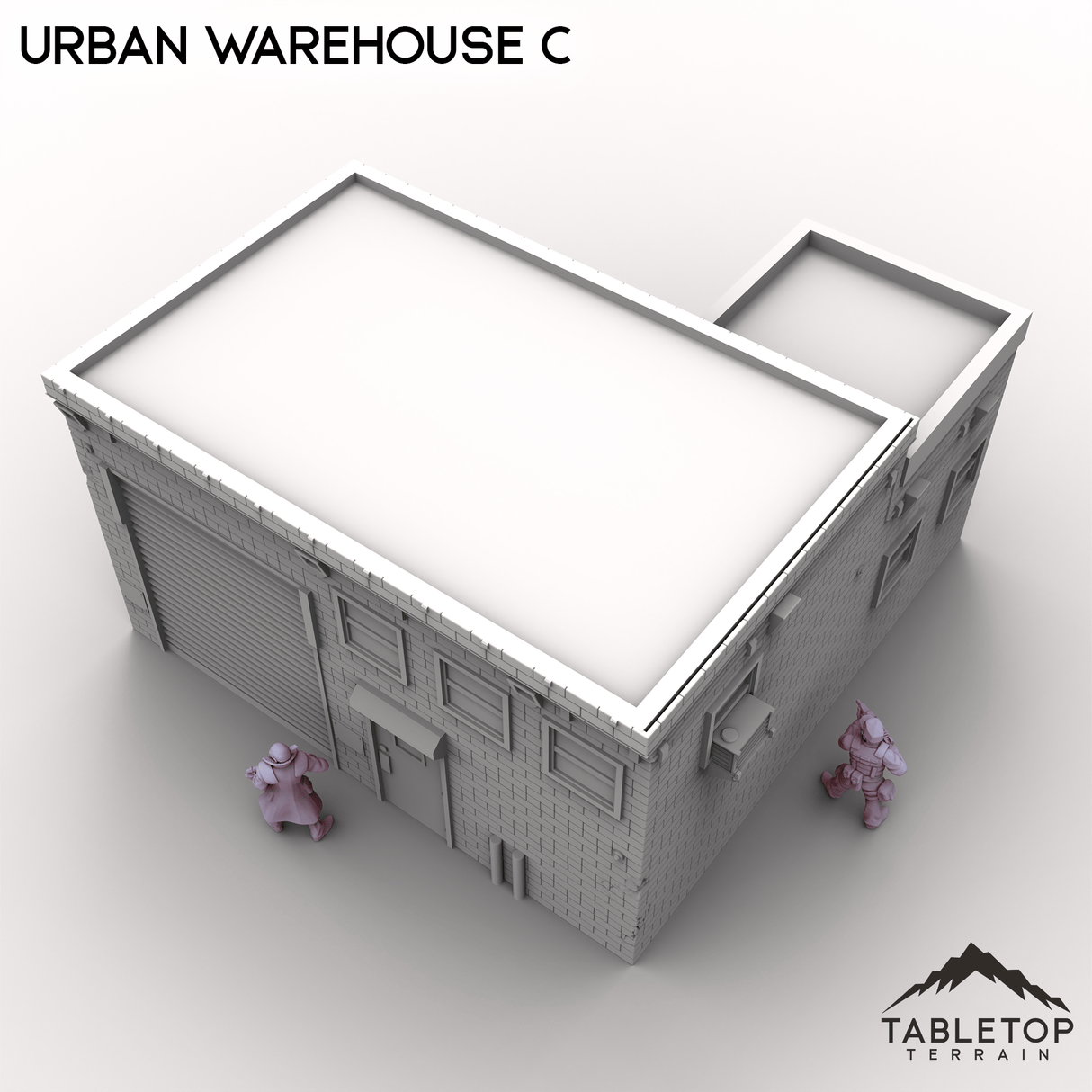 Tabletop Terrain Building Urban Warehouse C