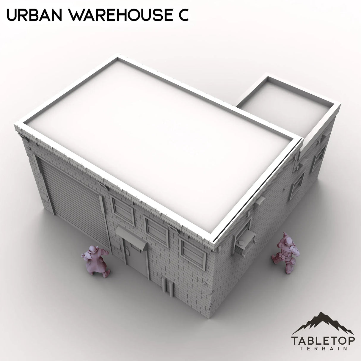 Tabletop Terrain Building Urban Warehouse C
