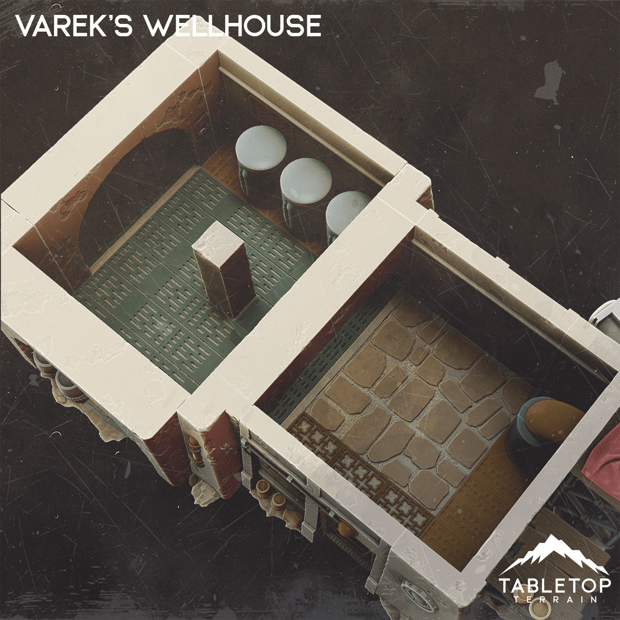 Tabletop Terrain Building Varek's Wellhouse