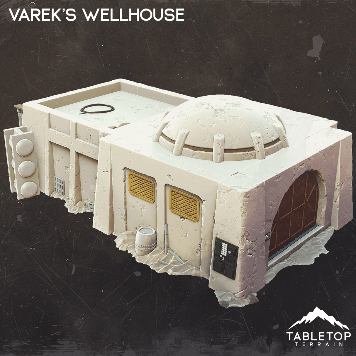 Tabletop Terrain Building Varek's Wellhouse