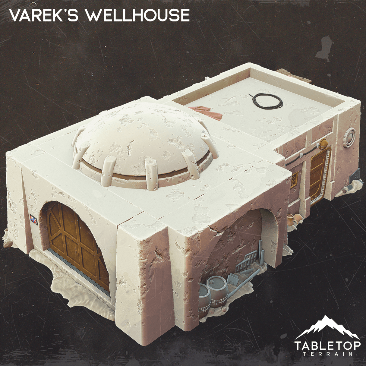 Tabletop Terrain Building Varek's Wellhouse