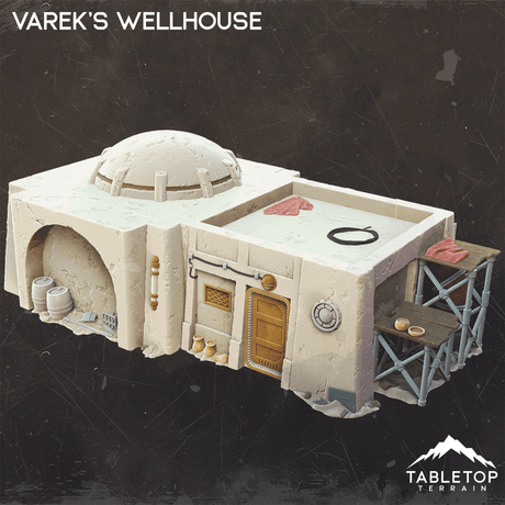 Tabletop Terrain Building Varek's Wellhouse