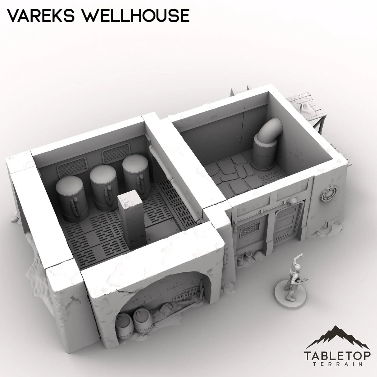Tabletop Terrain Building Varek's Wellhouse