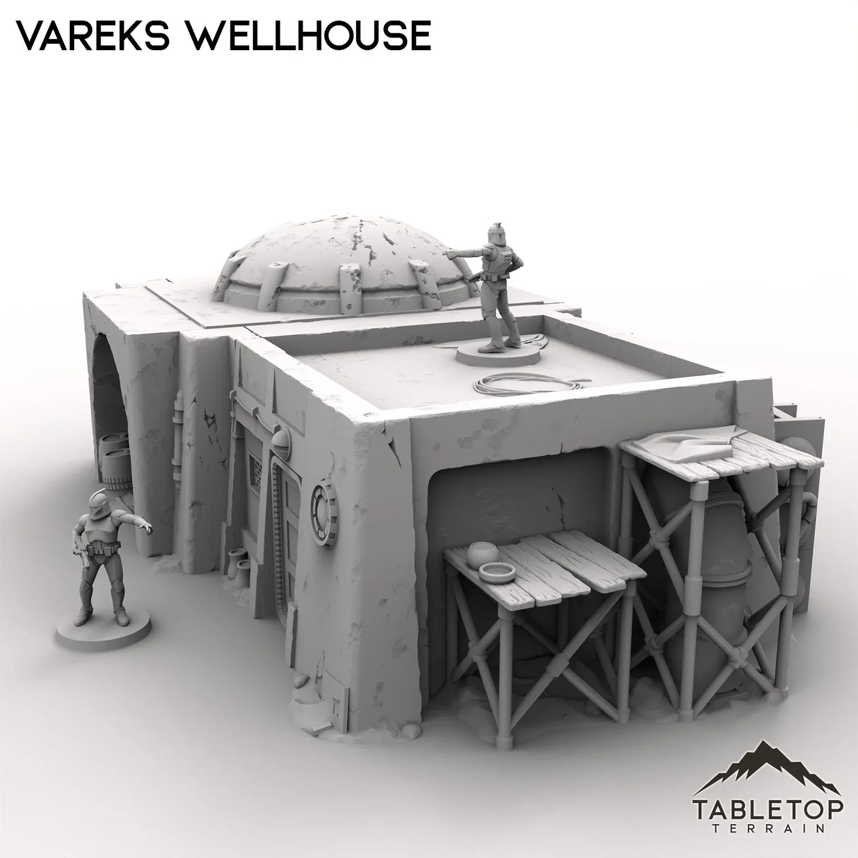 Tabletop Terrain Building Varek's Wellhouse