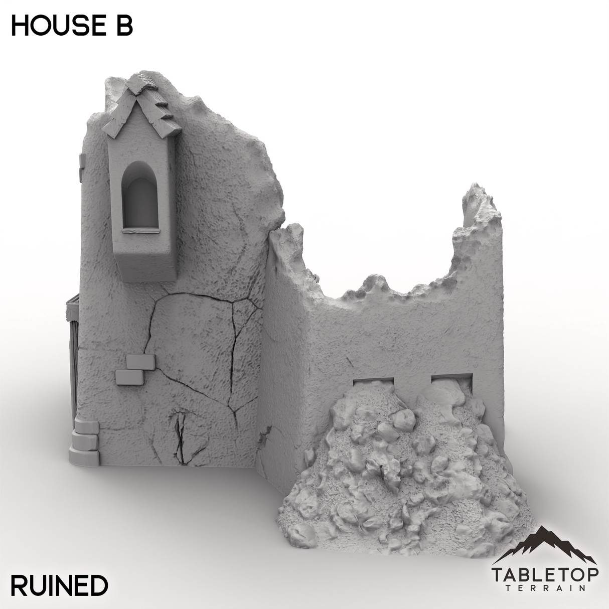 Tabletop Terrain Building Vexed Village - House B