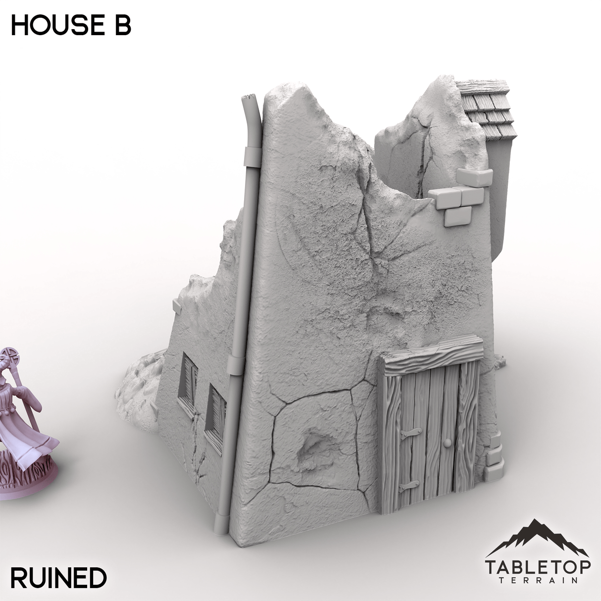 Tabletop Terrain Building Vexed Village - House B