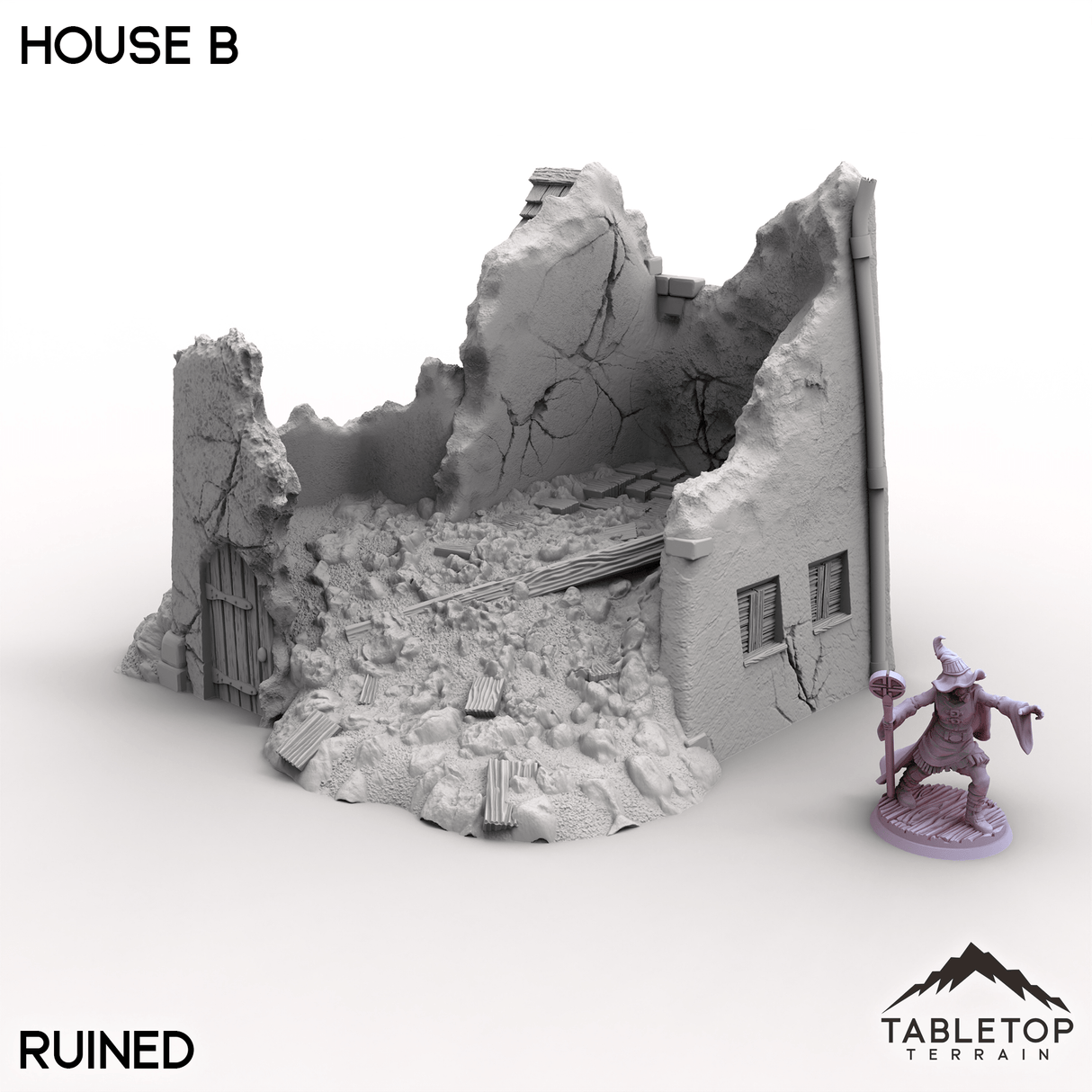 Tabletop Terrain Building Vexed Village - House B