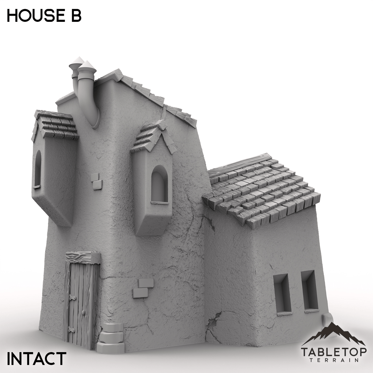 Tabletop Terrain Building Vexed Village - House B