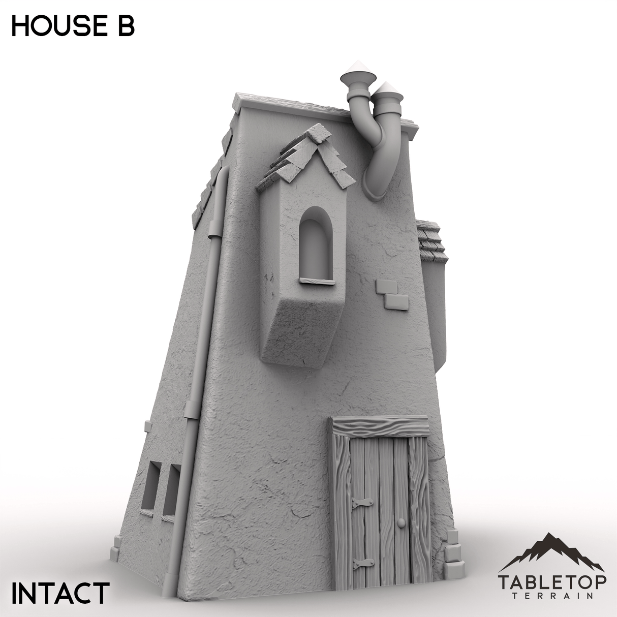 Tabletop Terrain Building Vexed Village - House B