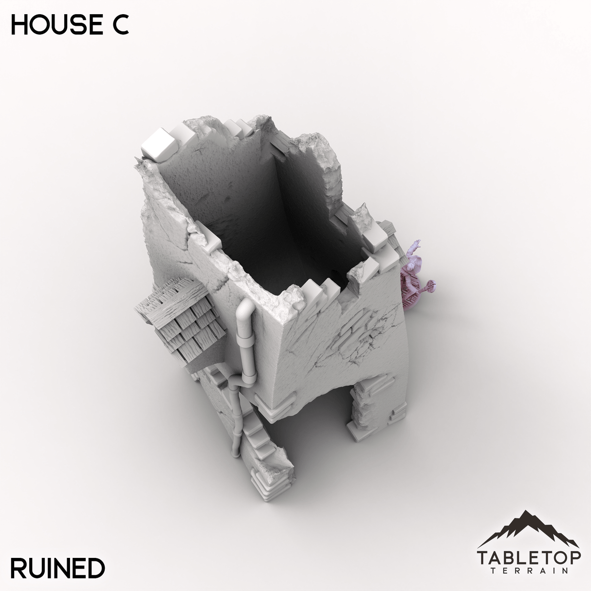 Tabletop Terrain Building Vexed Village - House C