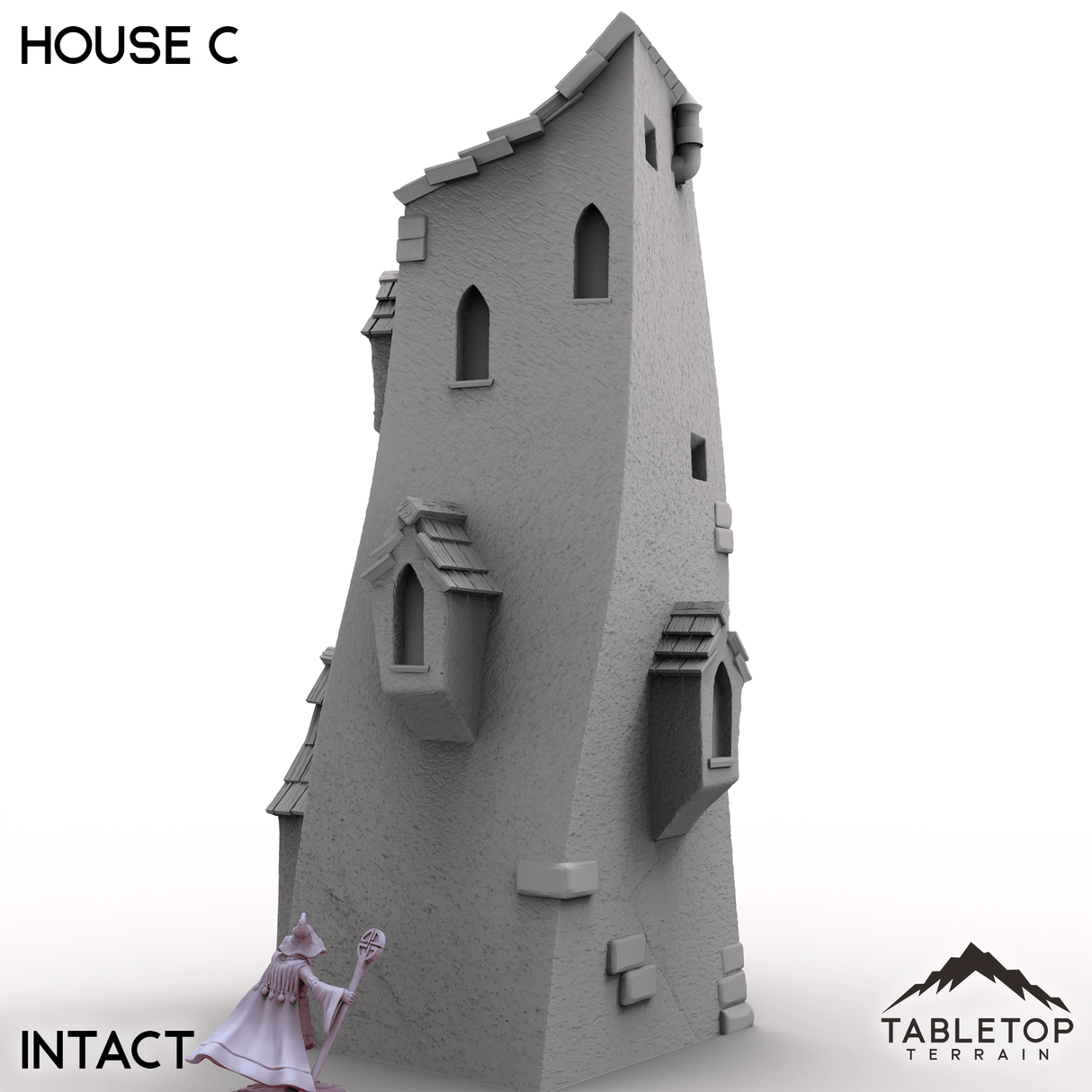 Tabletop Terrain Building Vexed Village - House C