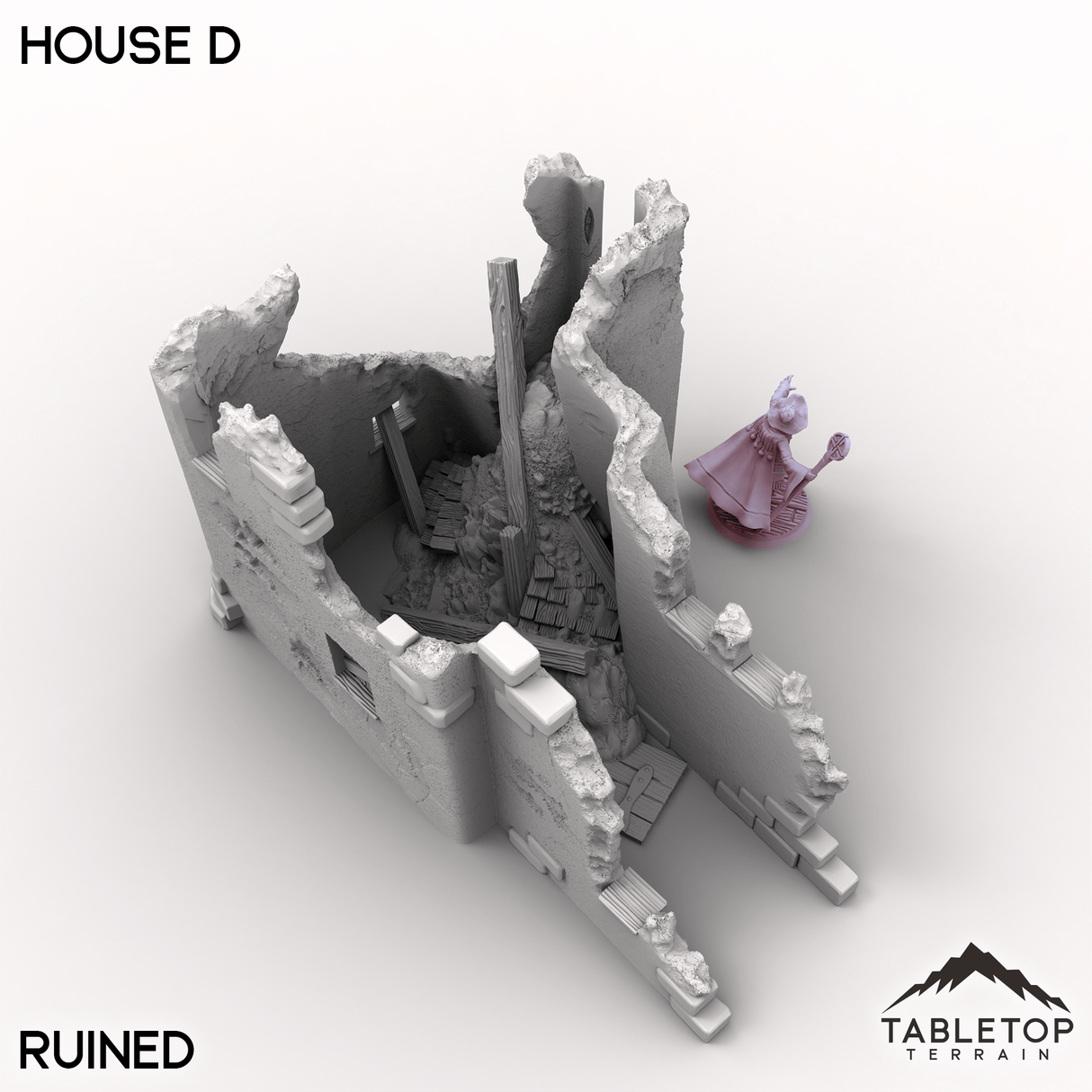 Tabletop Terrain Building Vexed Village - House D