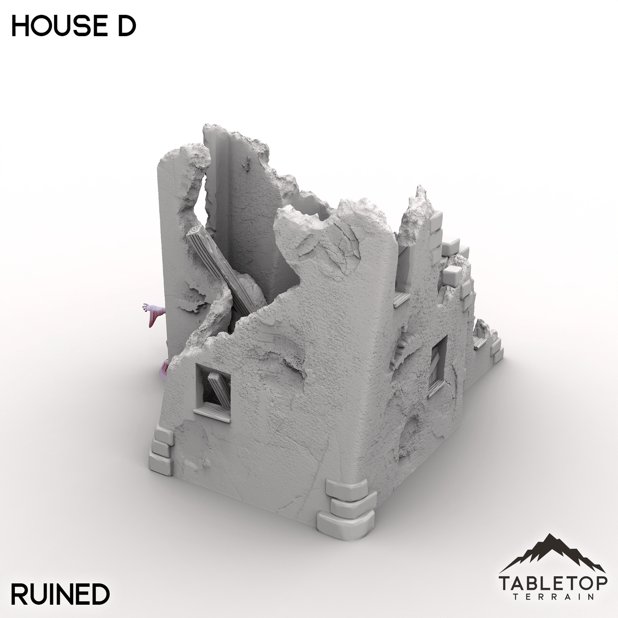 Tabletop Terrain Building Vexed Village - House D