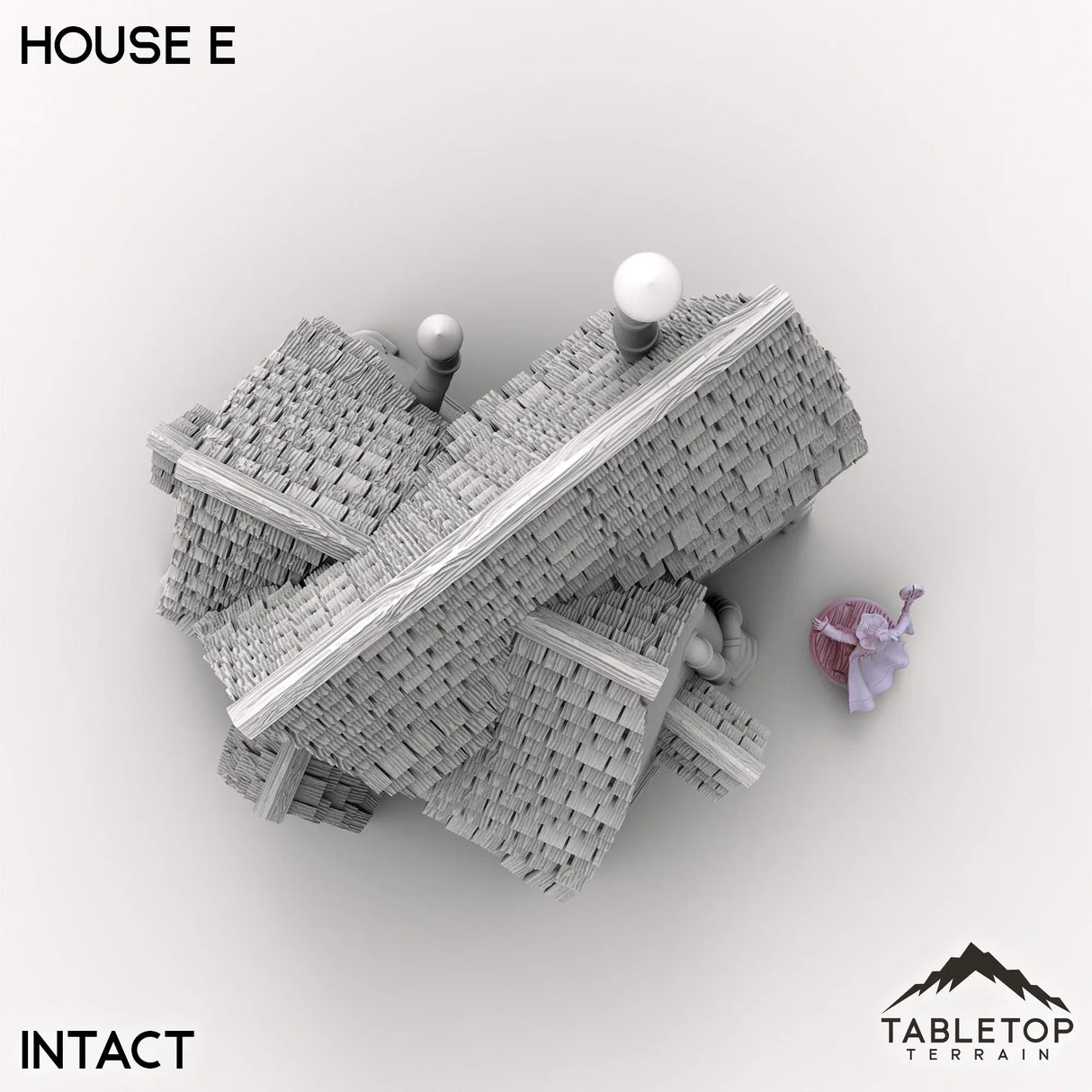 Tabletop Terrain Building Vexed Village - House E