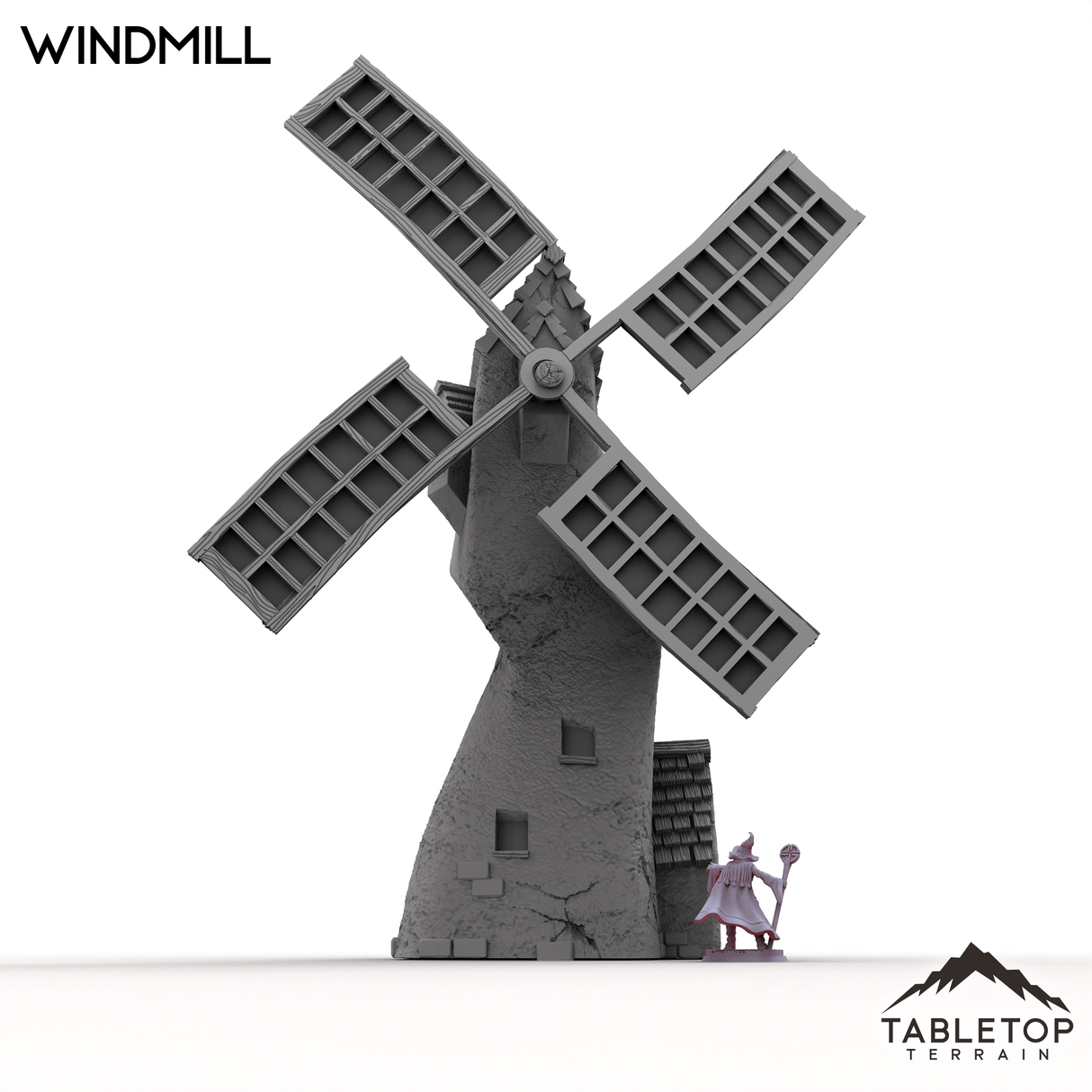 Tabletop Terrain Building Vexed Village - Windmill