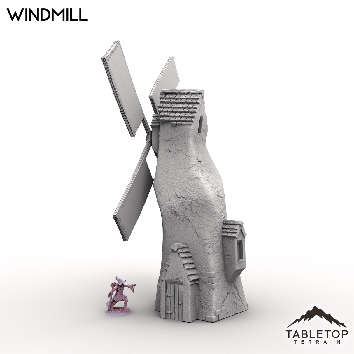 Tabletop Terrain Building Vexed Village - Windmill