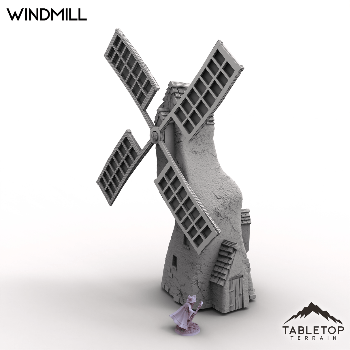 Tabletop Terrain Building Vexed Village - Windmill