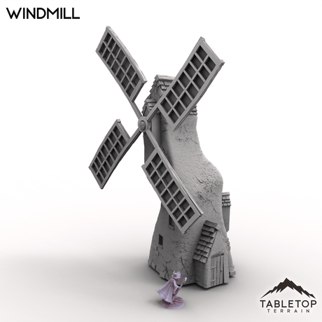 Tabletop Terrain Building Vexed Village - Windmill