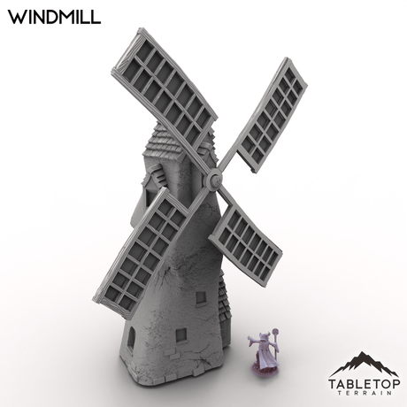 Tabletop Terrain Building Vexed Village - Windmill