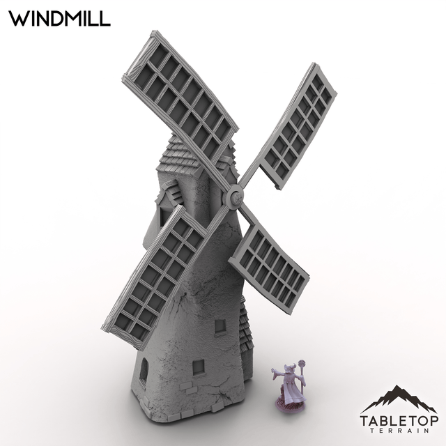 Tabletop Terrain Building Vexed Village - Windmill