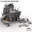 Tabletop Terrain Building Village Healer House