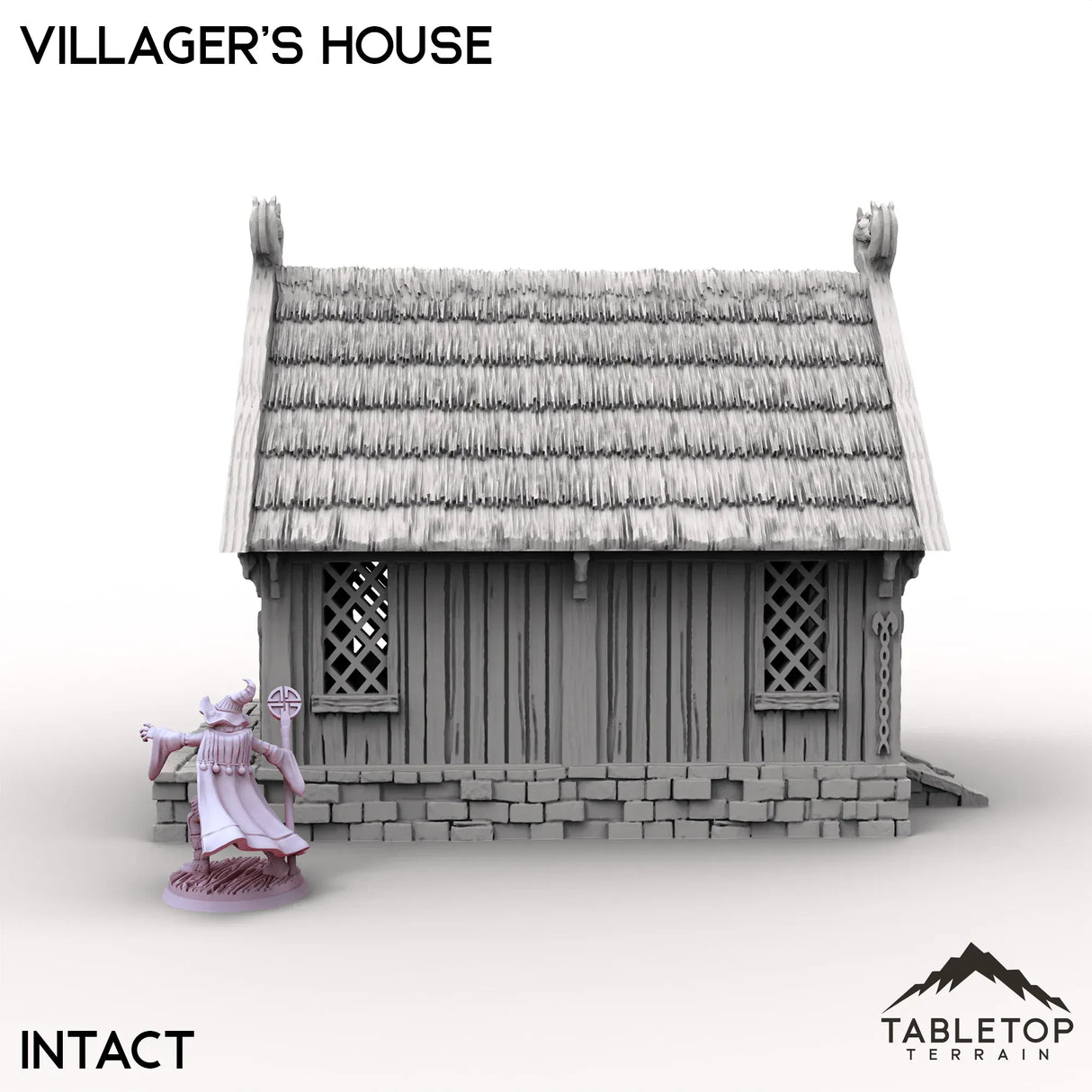Tabletop Terrain Building Villager's House - Kingdom of Saxonia