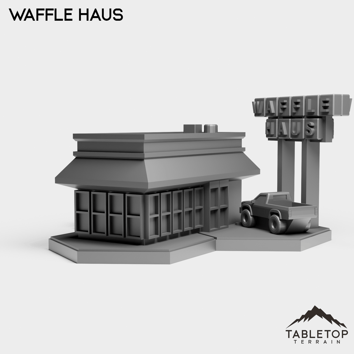 Tabletop Terrain Building Waffle Haus