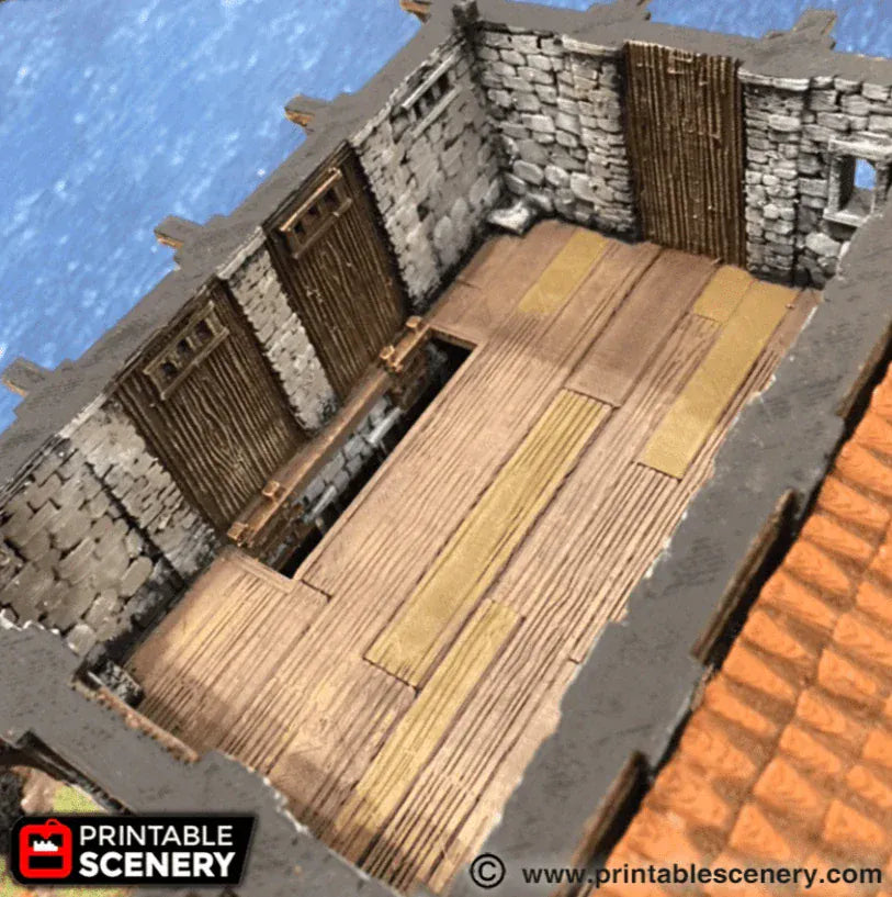 Tabletop Terrain Building Warehouse - Fantasy Building