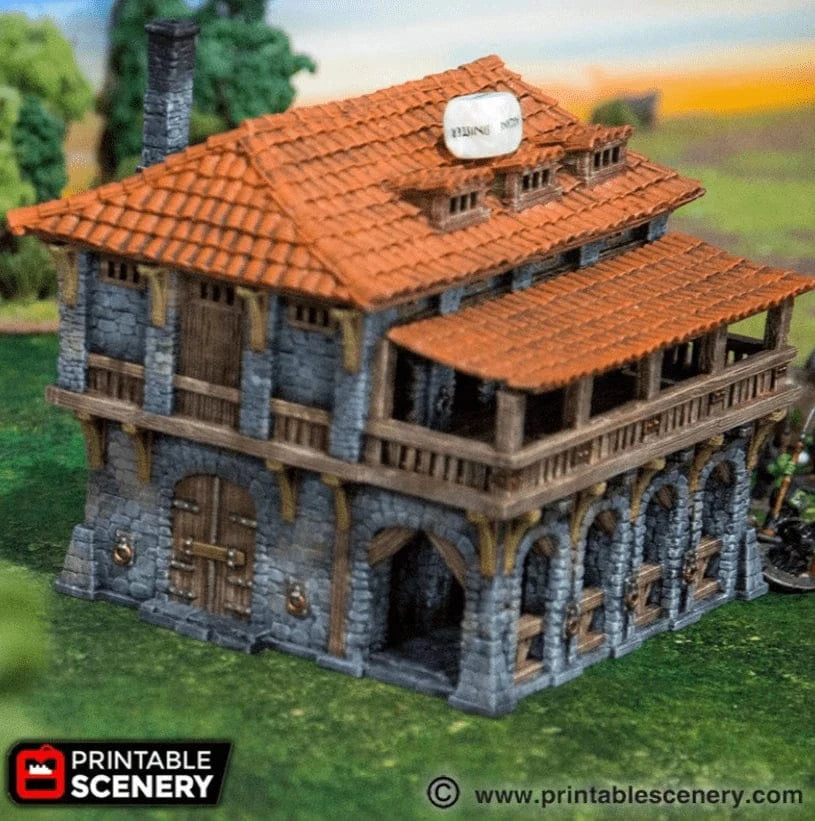 Tabletop Terrain Building Warehouse - Fantasy Building