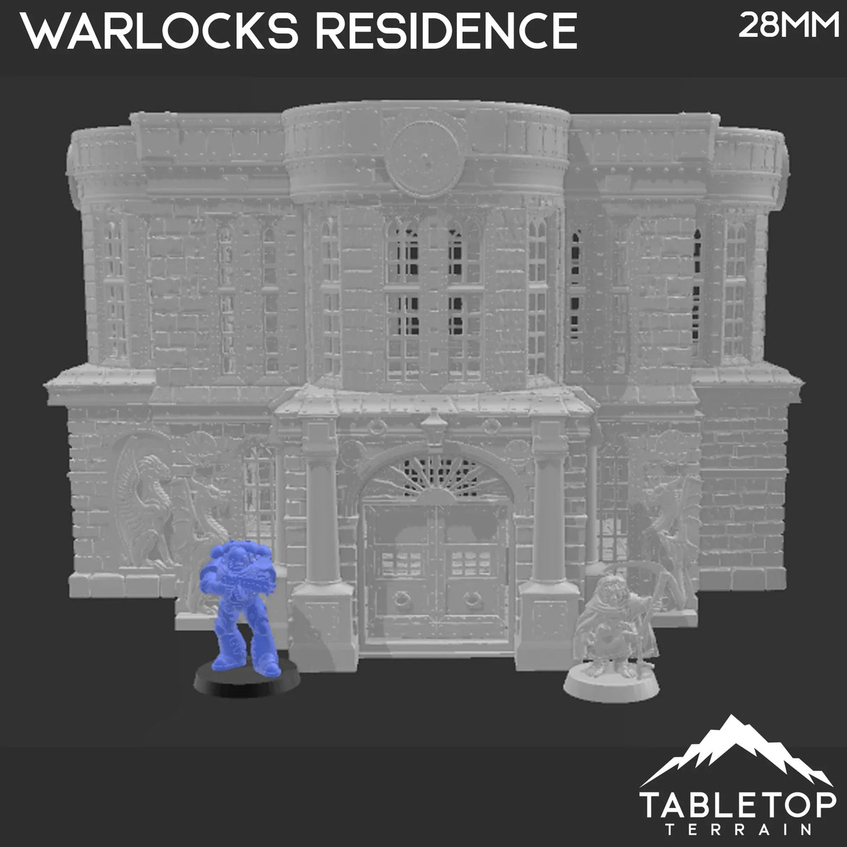 Tabletop Terrain Building Warlocks Residence - Rise of the Halflings - Fantasy Building