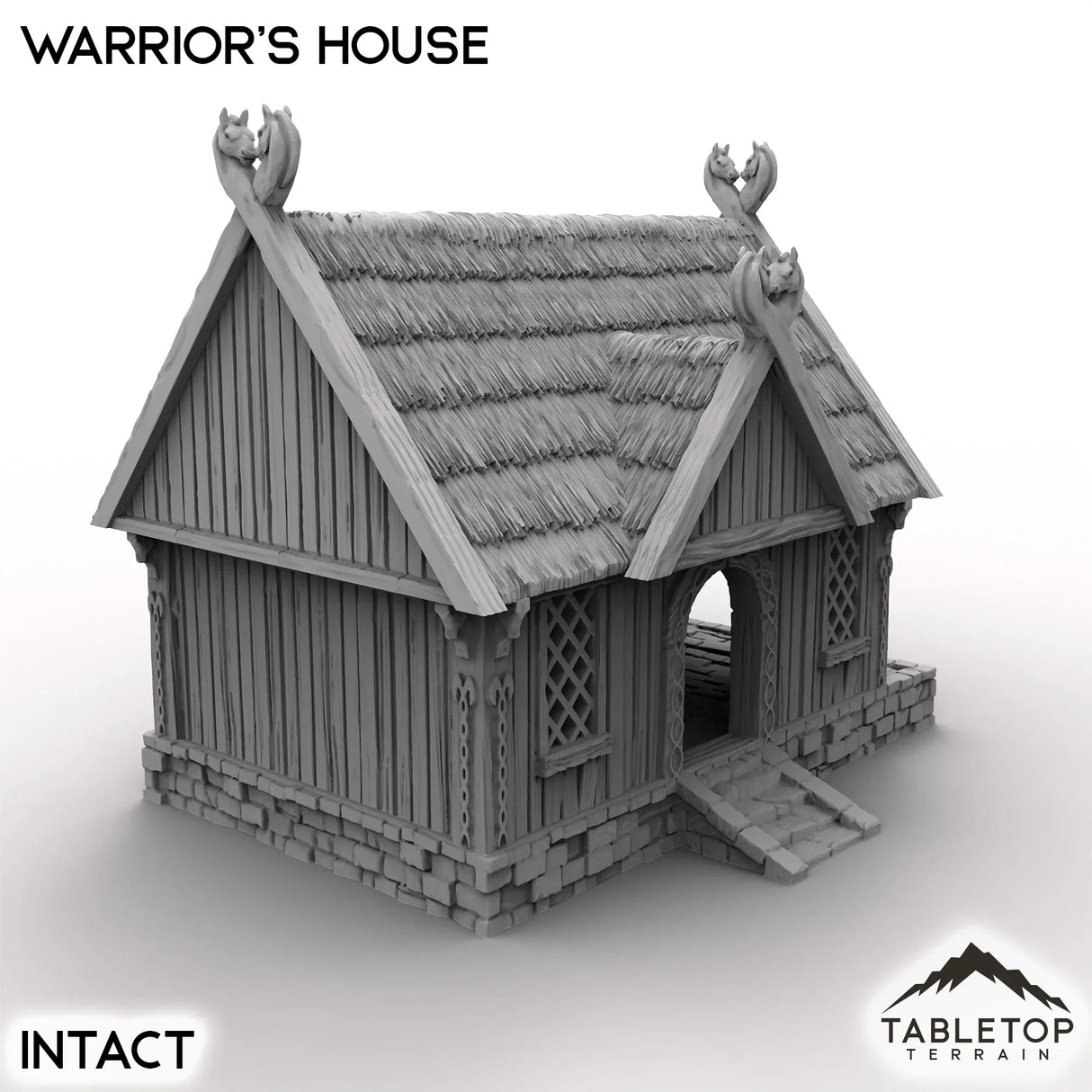 Tabletop Terrain Building Warrior's Home - Kingdom of Saxonia